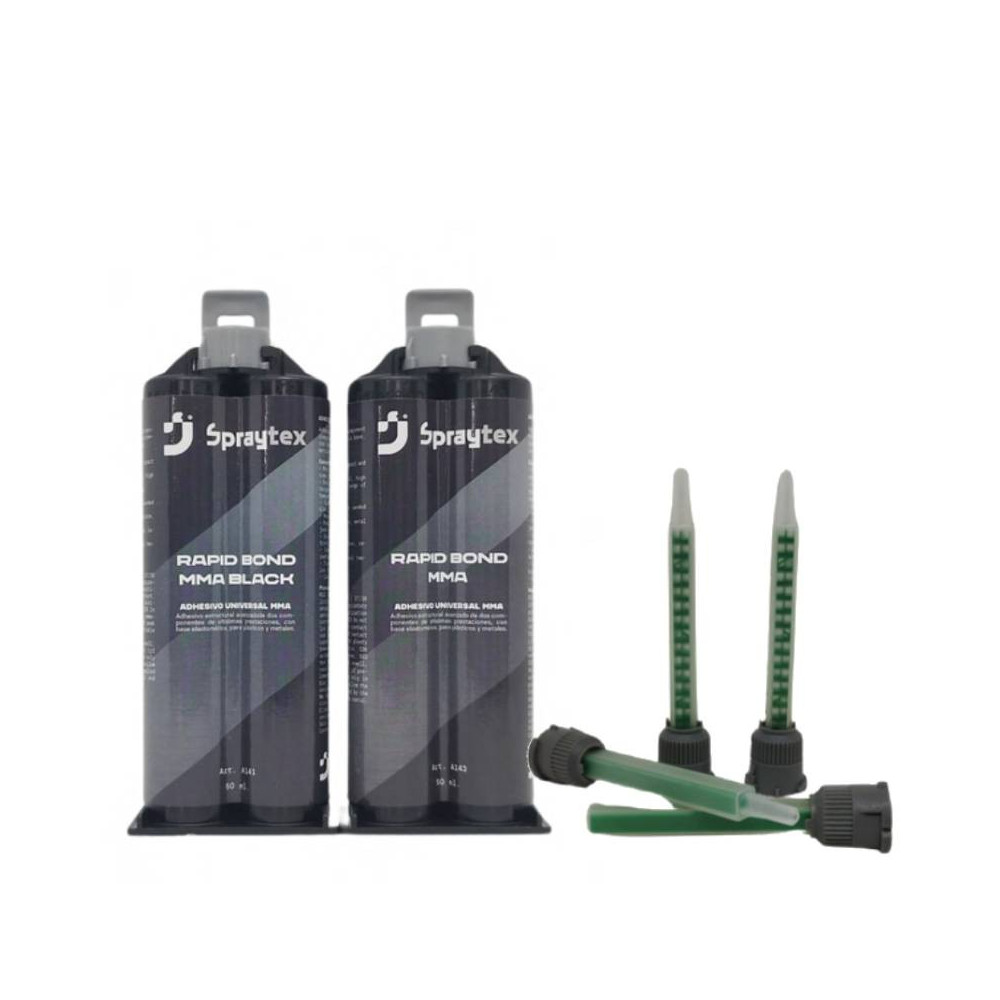 ADHESIVO ESTRUCTURAL BICOMPONENTE NEGRO 50 ML.